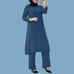 Casual dress - 2 piece set -Navy