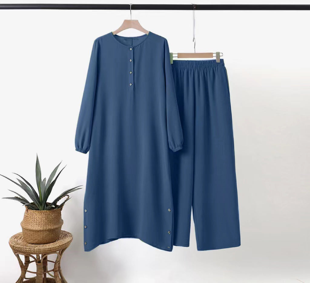 Casual dress - 2 piece set - Navy