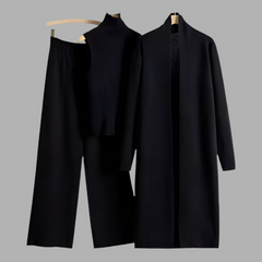 3 piece sweater - Black