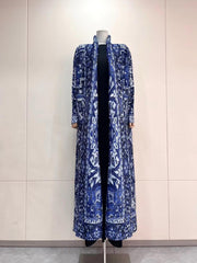 Pleated Abaya - Spruce Beauty