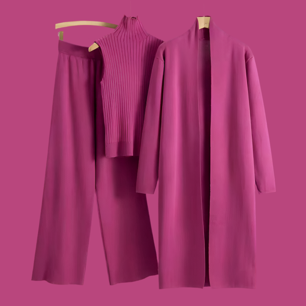 3 piece sweater - Pink